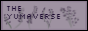 A small 88x31 button. Lavender-colored designs on a lighter lavendar-colored background. Purple text in the foreground reads 'The Yumaverse'.